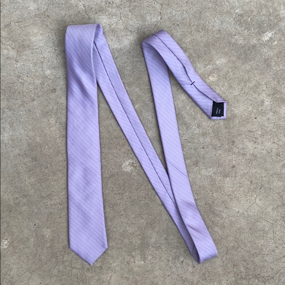Calvin Klein Light Purple Mens Tie